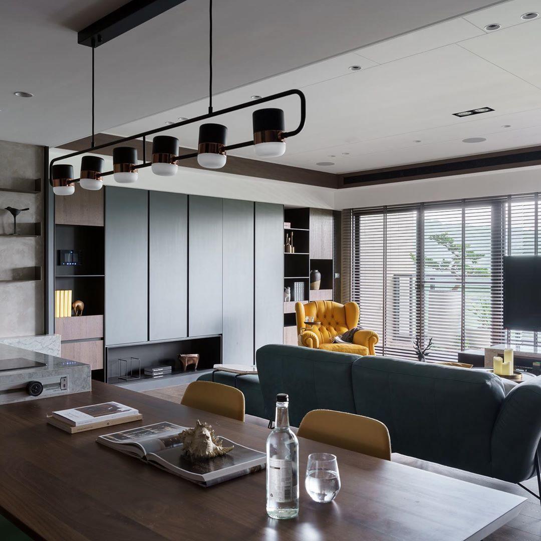 Lirael Hanglamp Verstelbaar Glas met Messing