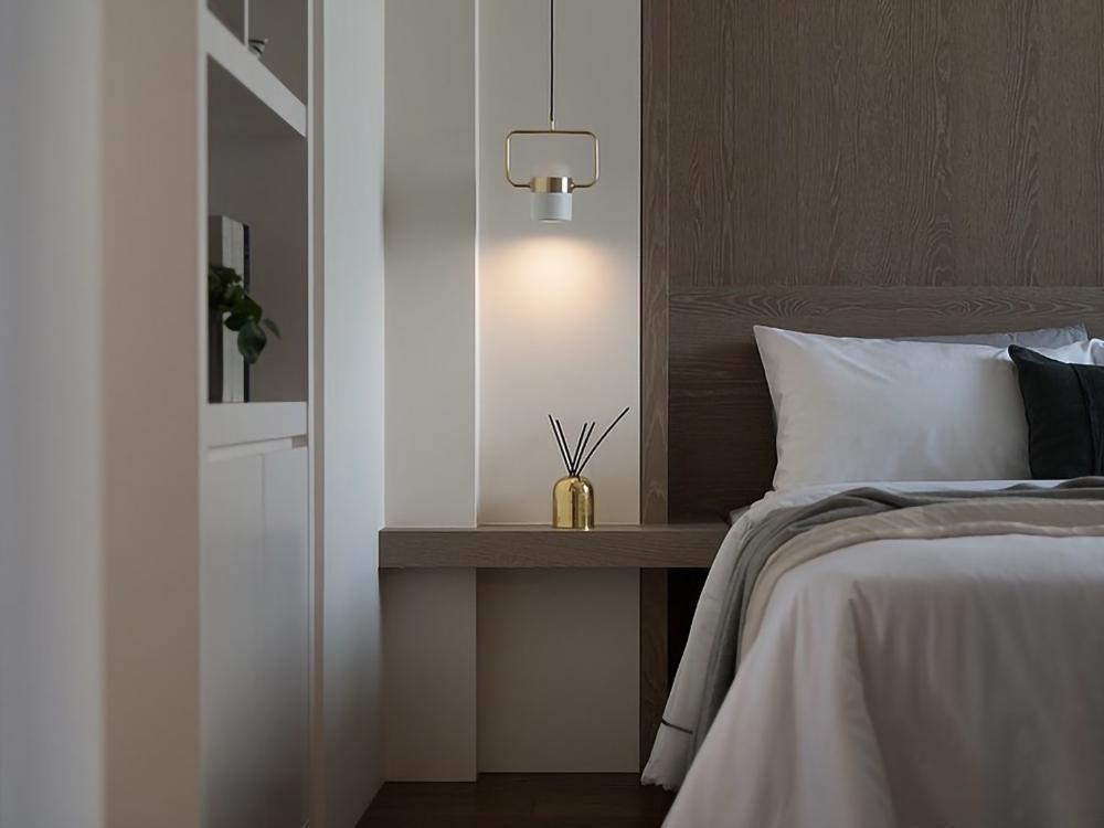 Lirael Hanglamp Verstelbaar Glas met Messing