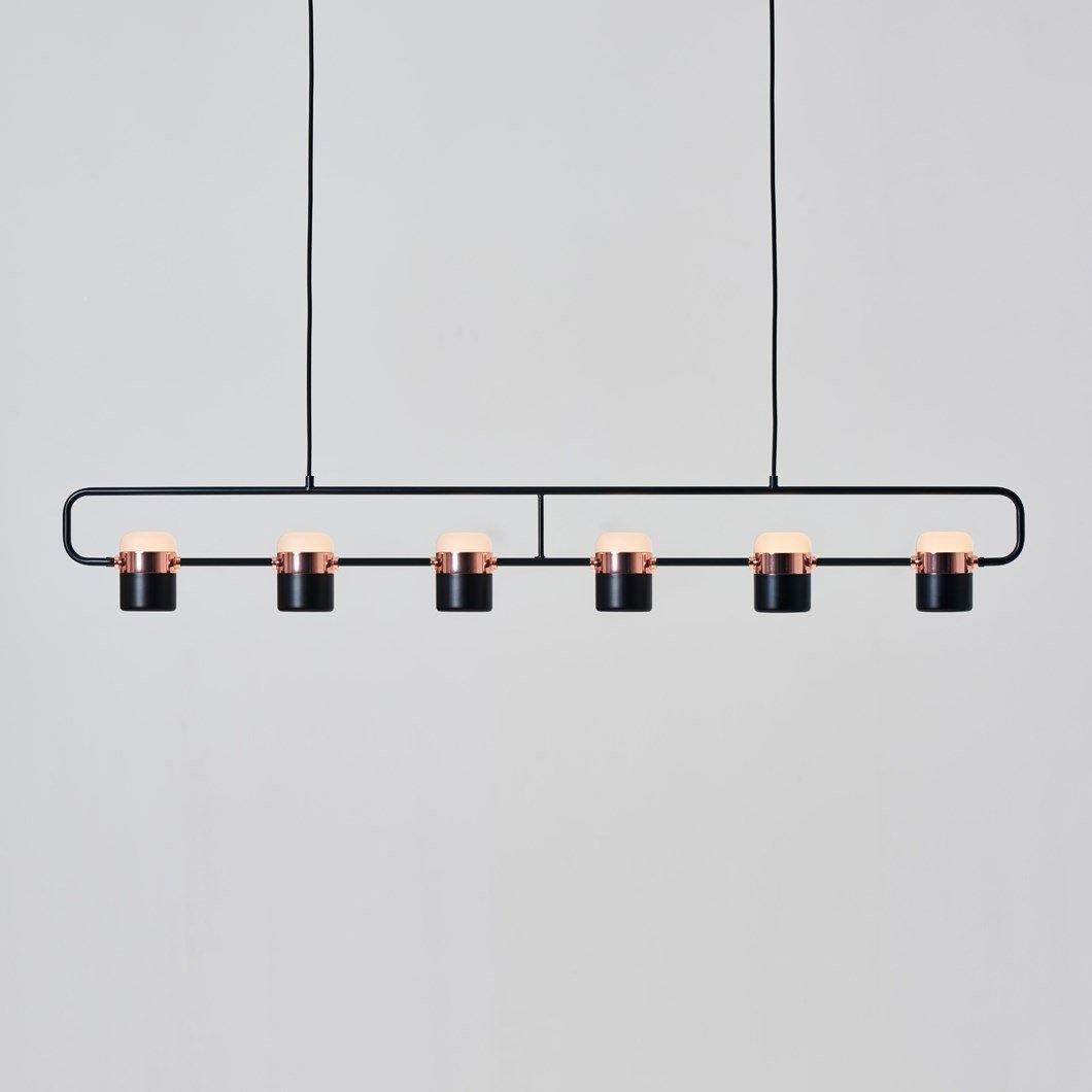 Lirael Hanglamp Verstelbaar Glas met Messing