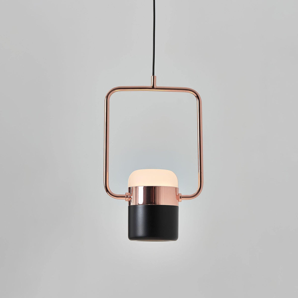 Lirael Hanglamp Verstelbaar Glas met Messing