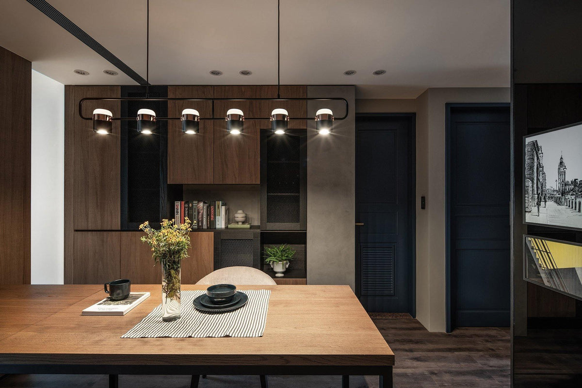 Lirael Hanglamp Verstelbaar Glas met Messing