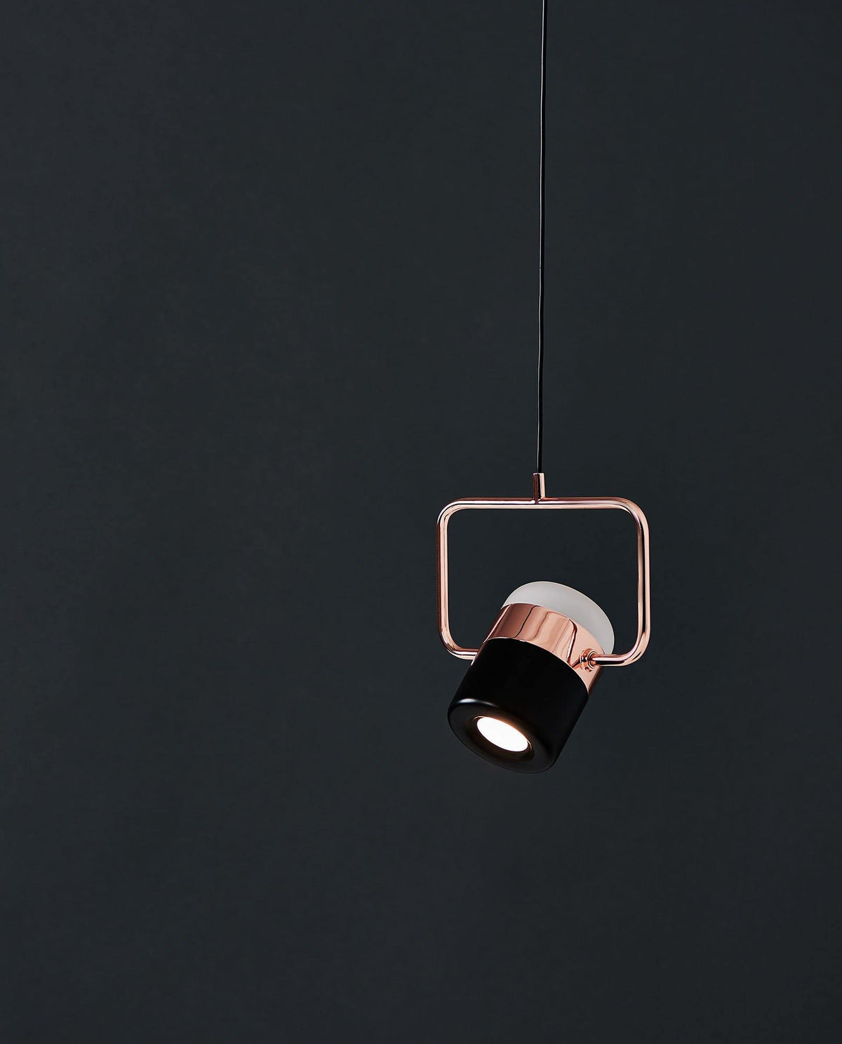 Lirael Hanglamp Verstelbaar Glas met Messing