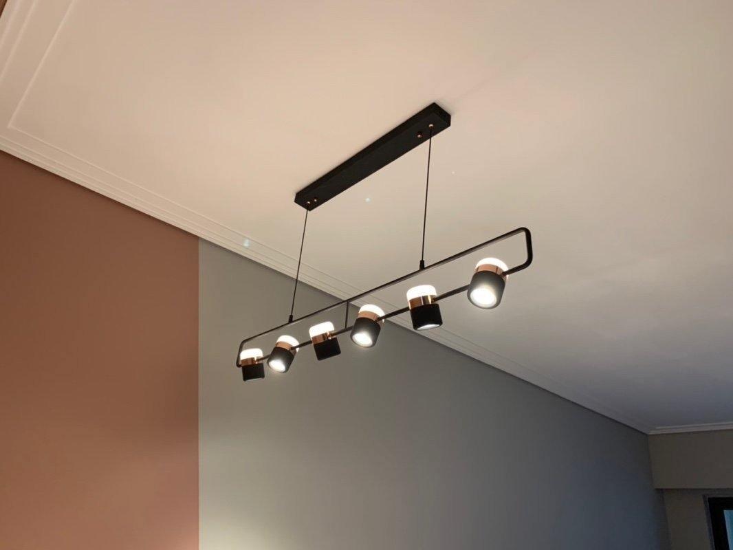 Lirael Hanglamp Verstelbaar Glas met Messing