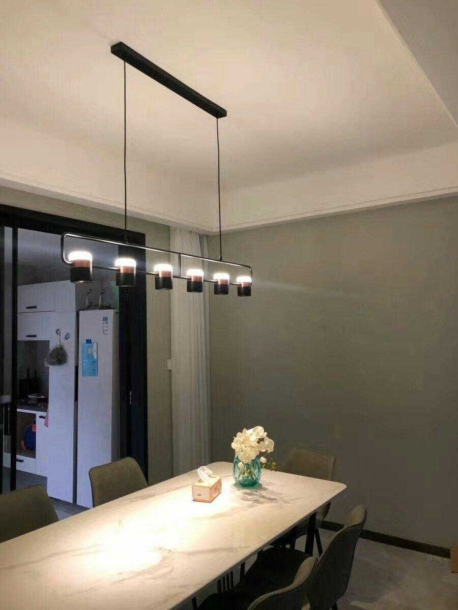 Lirael Hanglamp Verstelbaar Glas met Messing