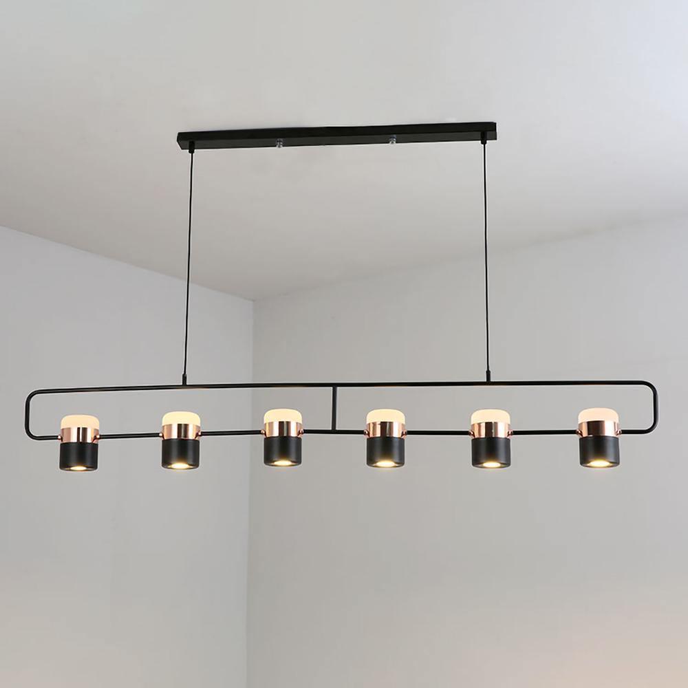 Lirael Hanglamp Verstelbaar Glas met Messing
