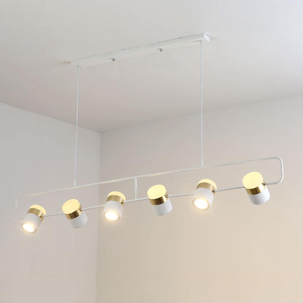 Lirael Hanglamp Verstelbaar Glas met Messing