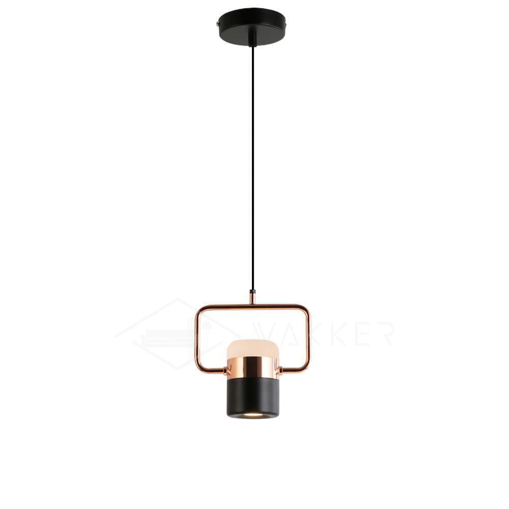 Lirael Hanglamp Verstelbaar Glas met Messing