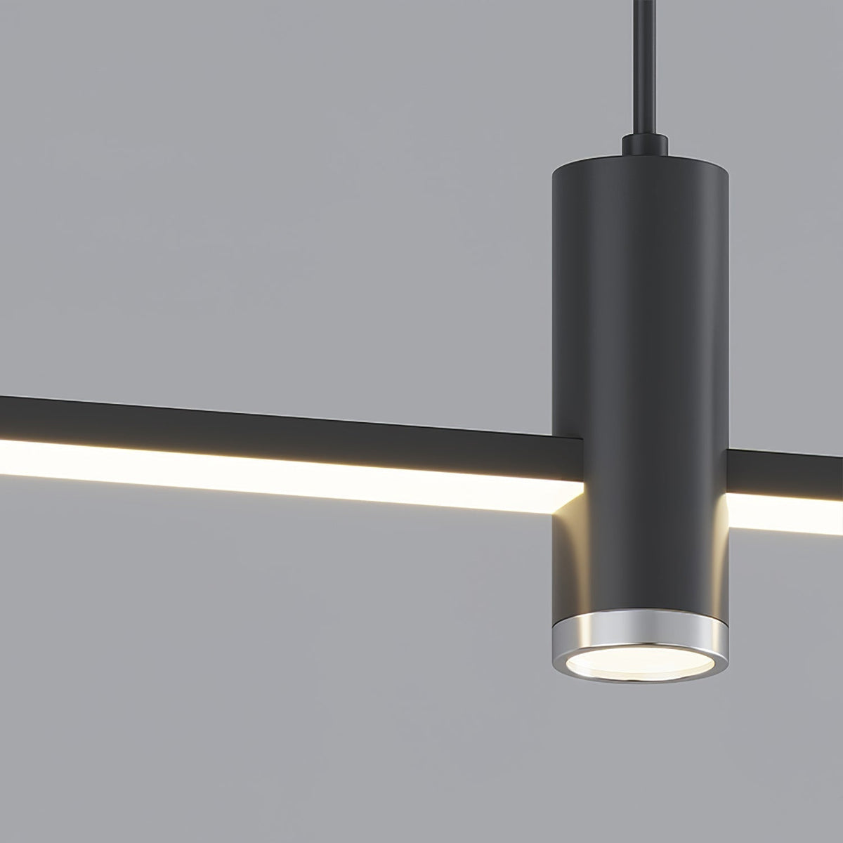 Auroaine Moderne hanglamp van goudkleurig metaal minimalistisch voor eetkamer