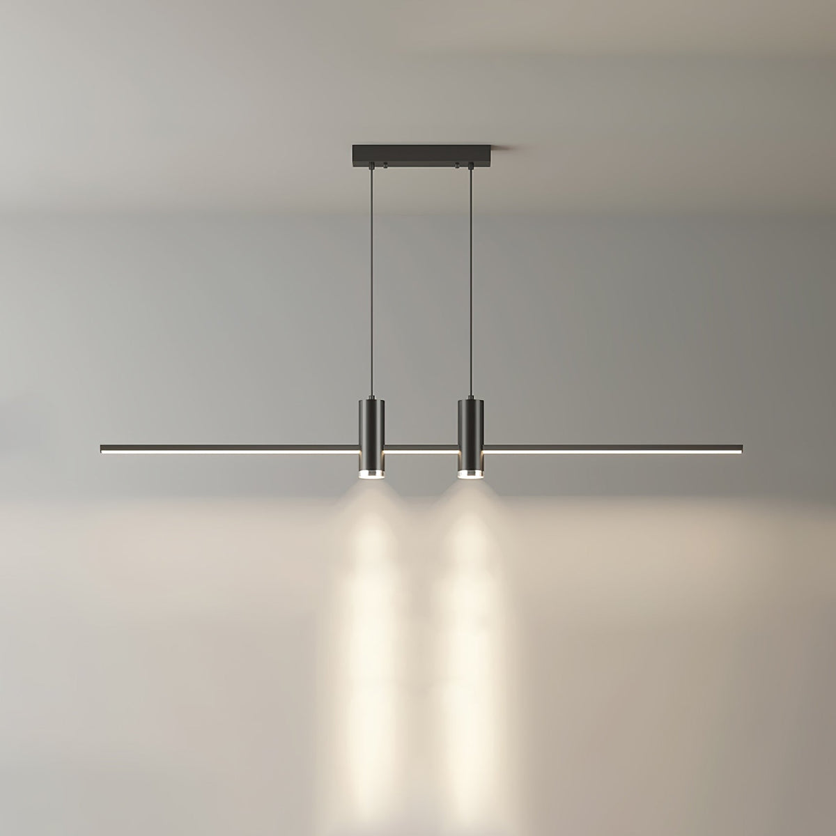 Auroaine Moderne hanglamp van goudkleurig metaal minimalistisch voor eetkamer