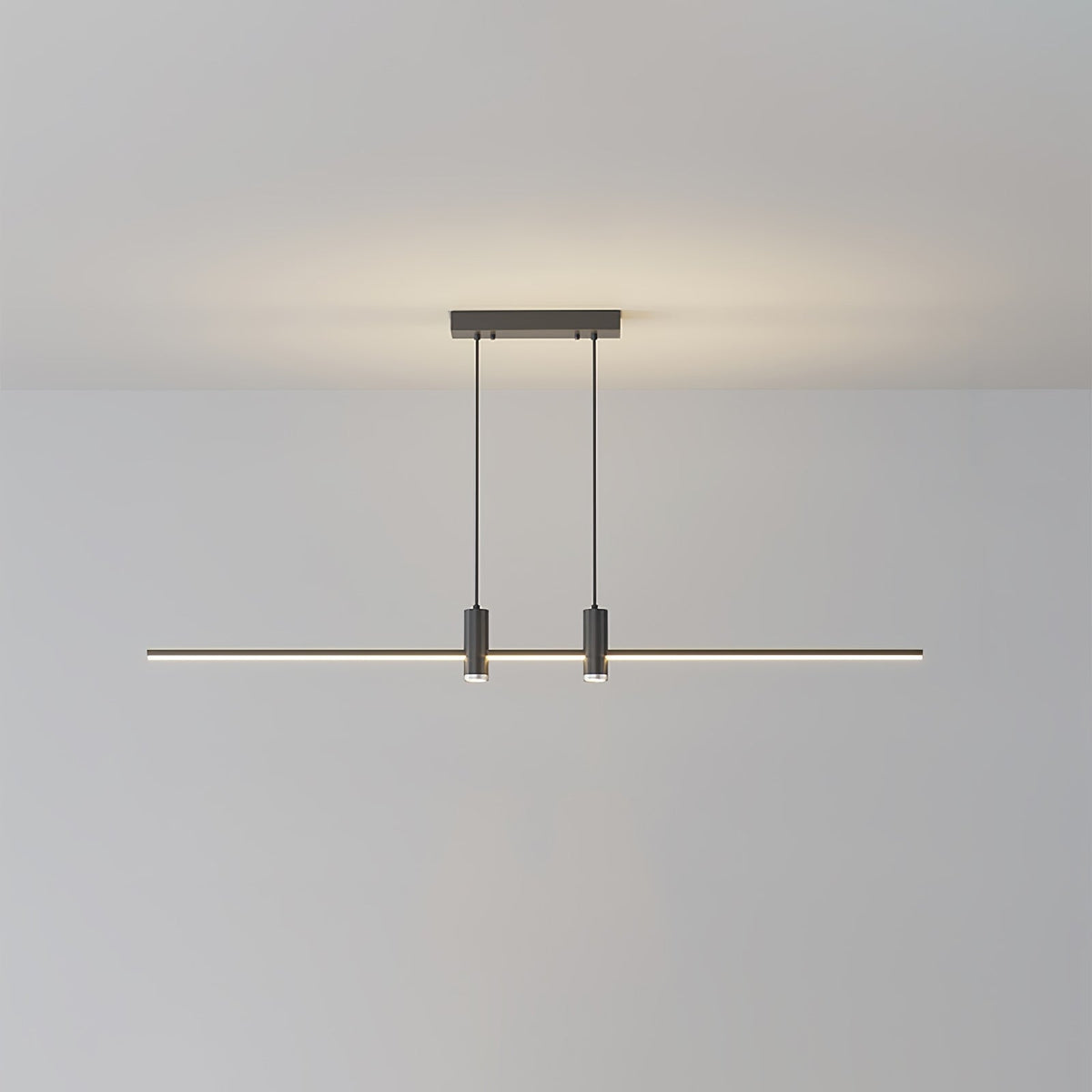 Auroaine Moderne hanglamp van goudkleurig metaal minimalistisch voor eetkamer