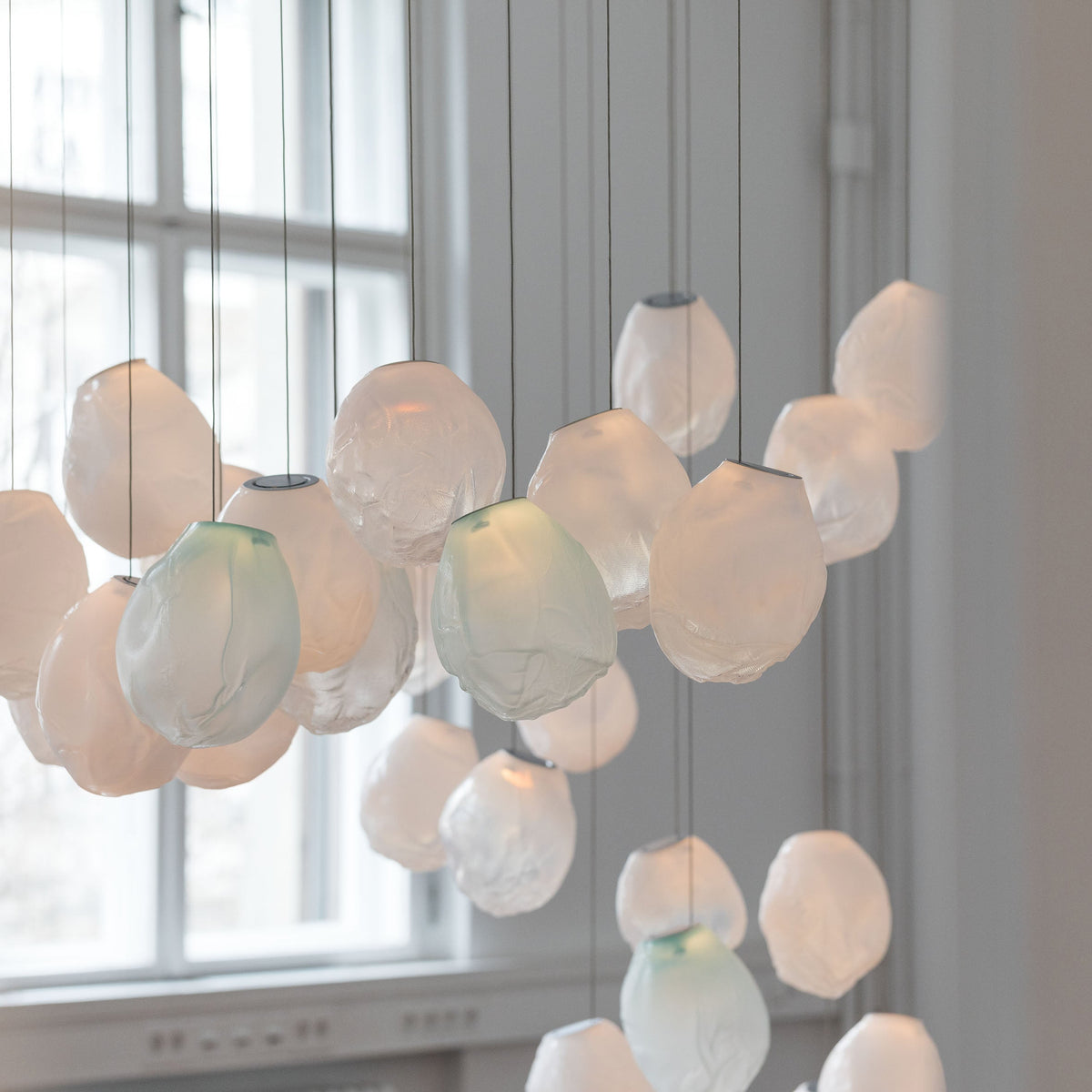 Celenelle Liquid Stone glas hanglamp