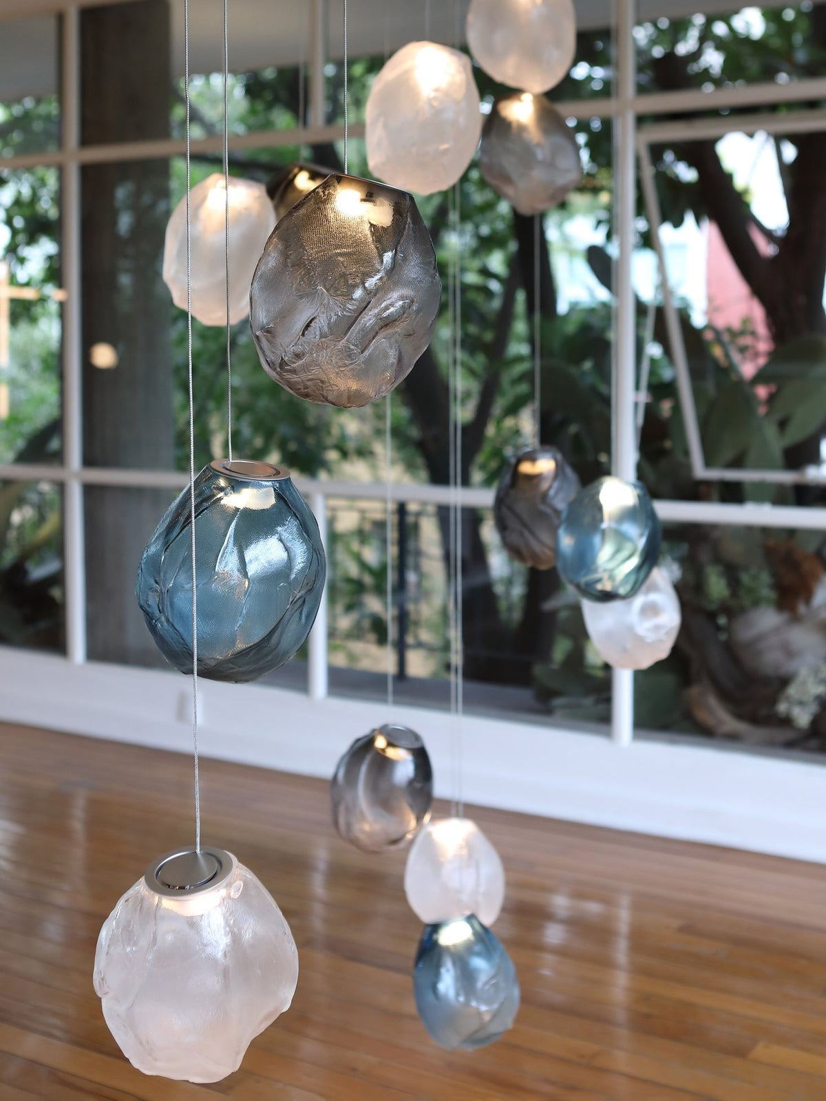 Celenelle Liquid Stone glas hanglamp