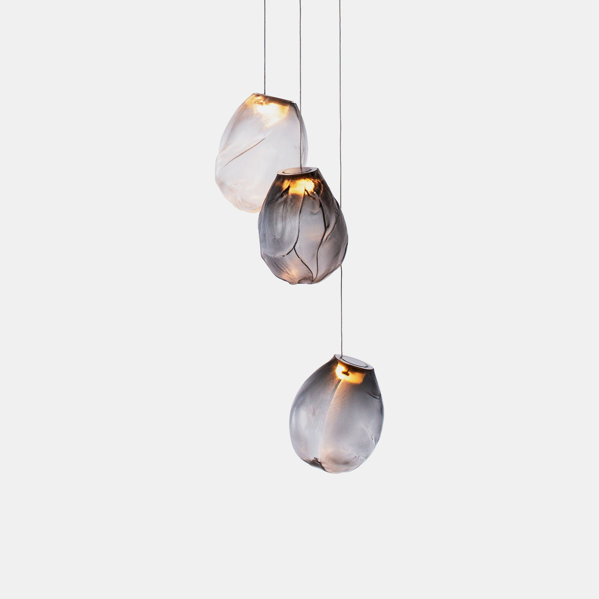 Celenelle Liquid Stone glas hanglamp