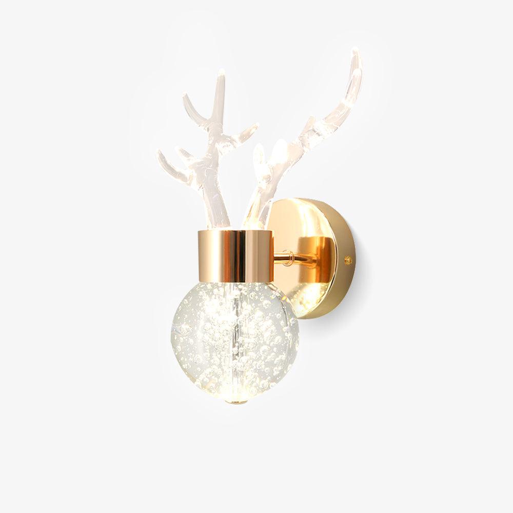 Cexi Postmodern Luxe Herten Kristal wandlamp