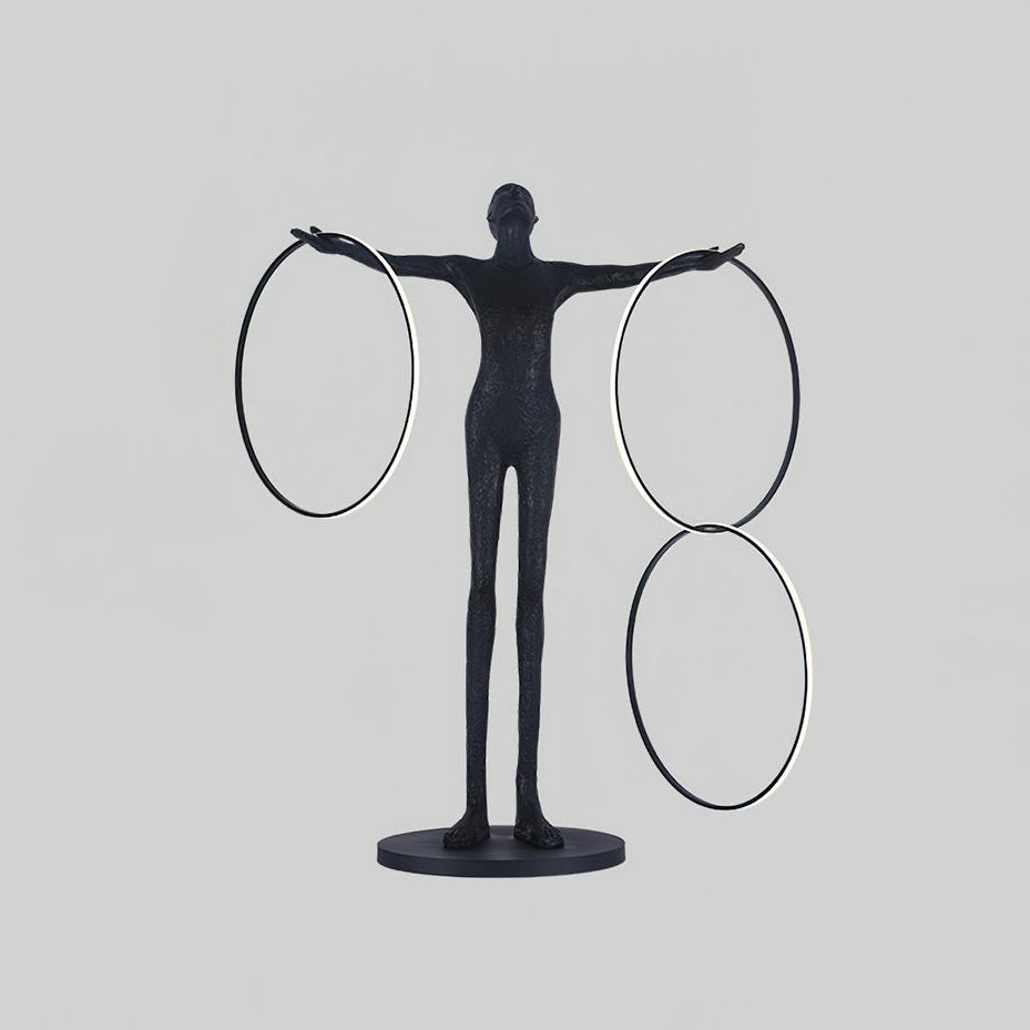 Hoops vloerlamp