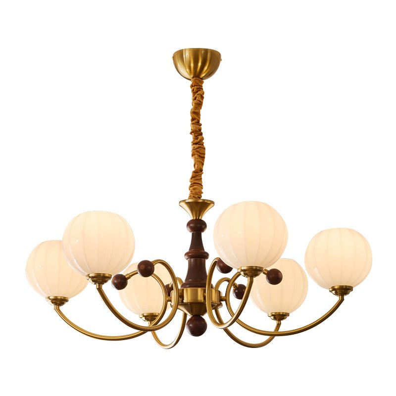 Omirara Traditionele Elegantie Vintage Houten Kroonluchter