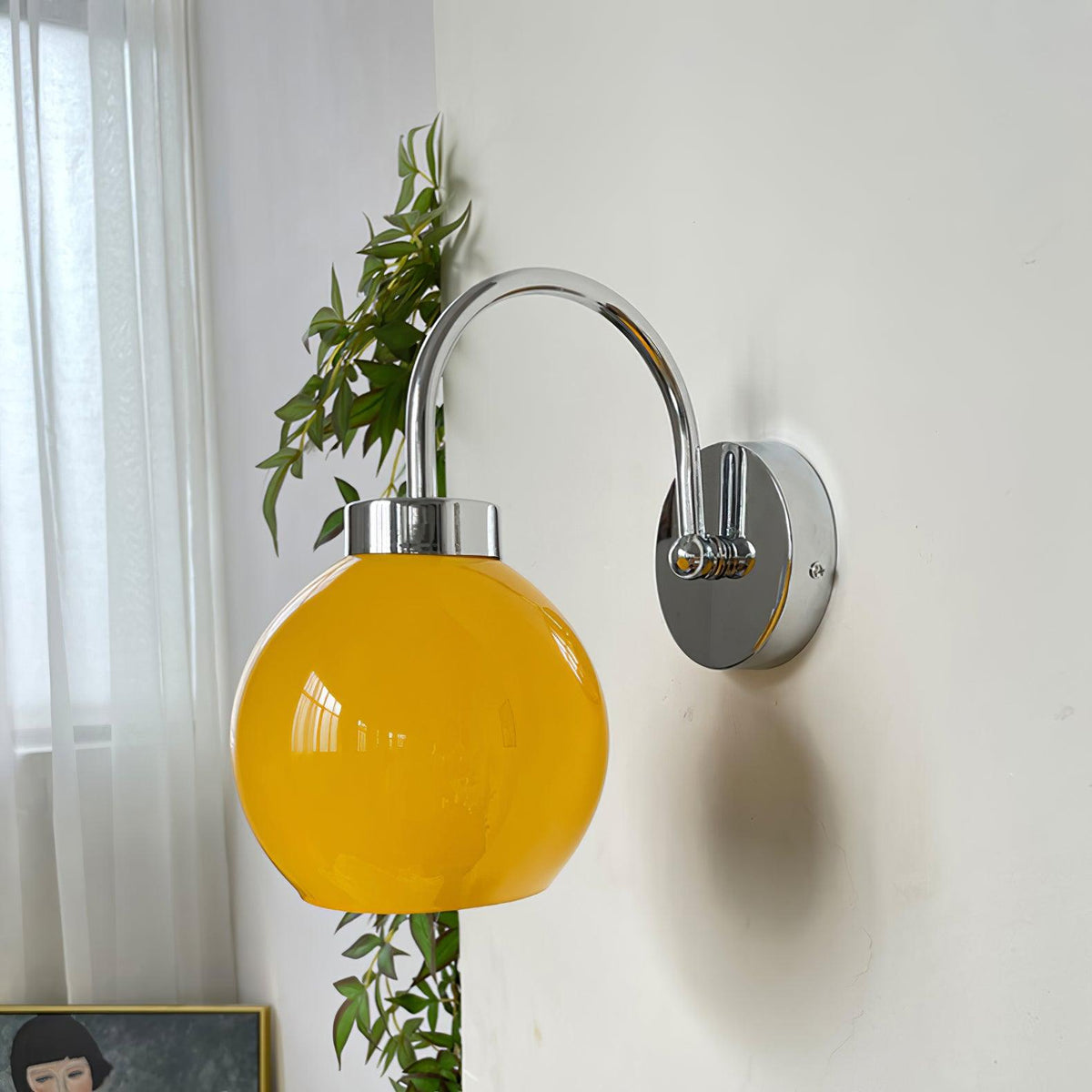 Vostor wandlamp Premium Noordse Kunst glas Metaal