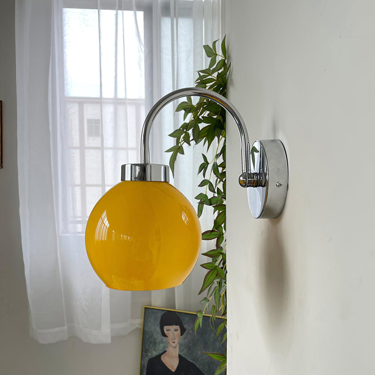 Vostor wandlamp Premium Noordse Kunst glas Metaal