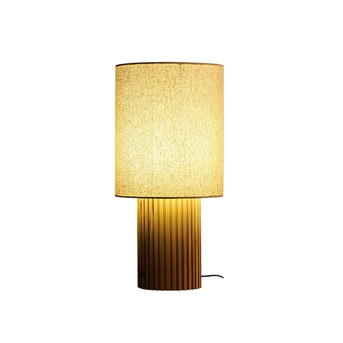 Grove Vintage Stoffen tafellamp