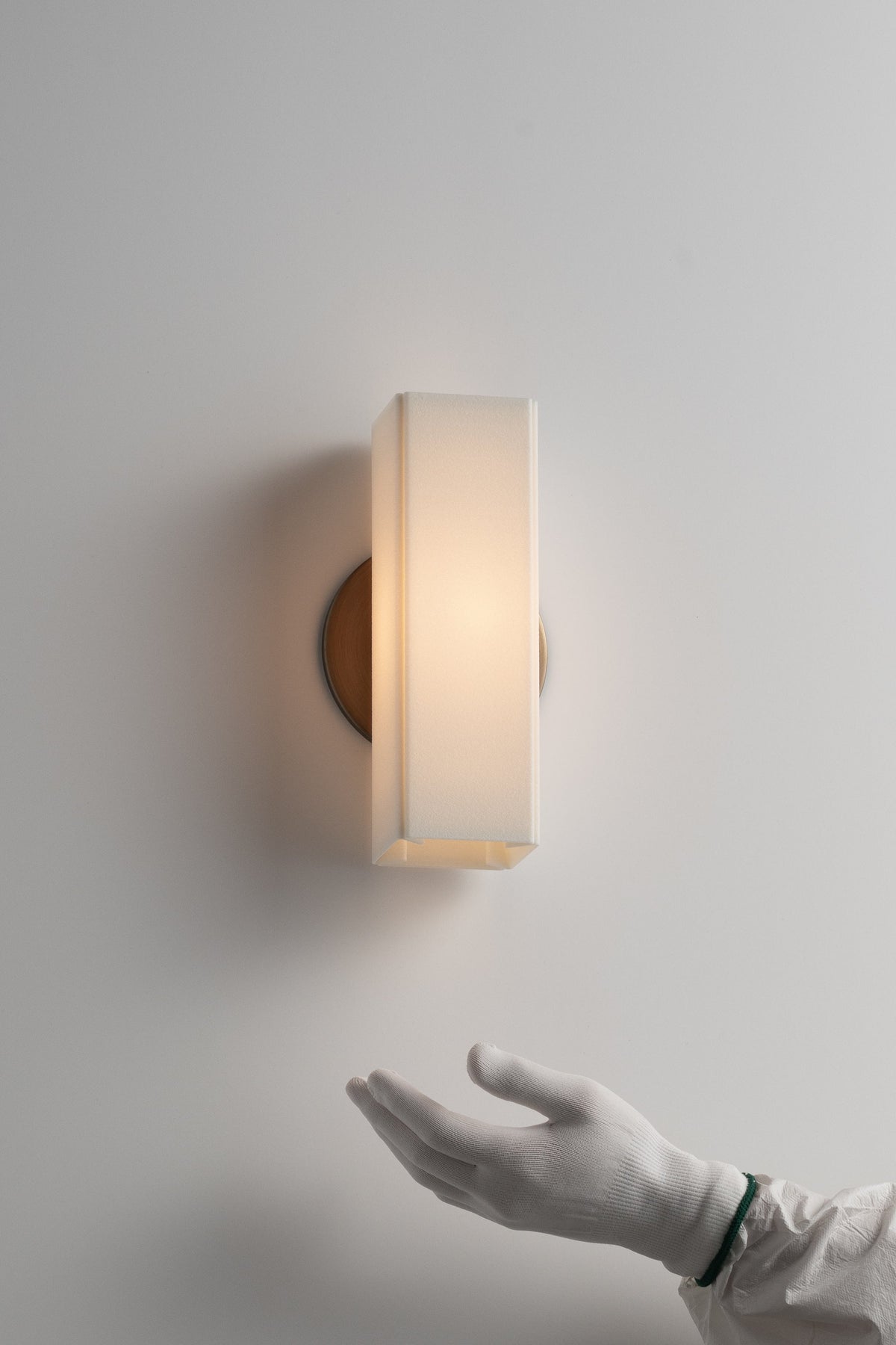 Ivsileth wandlamp van kunststof