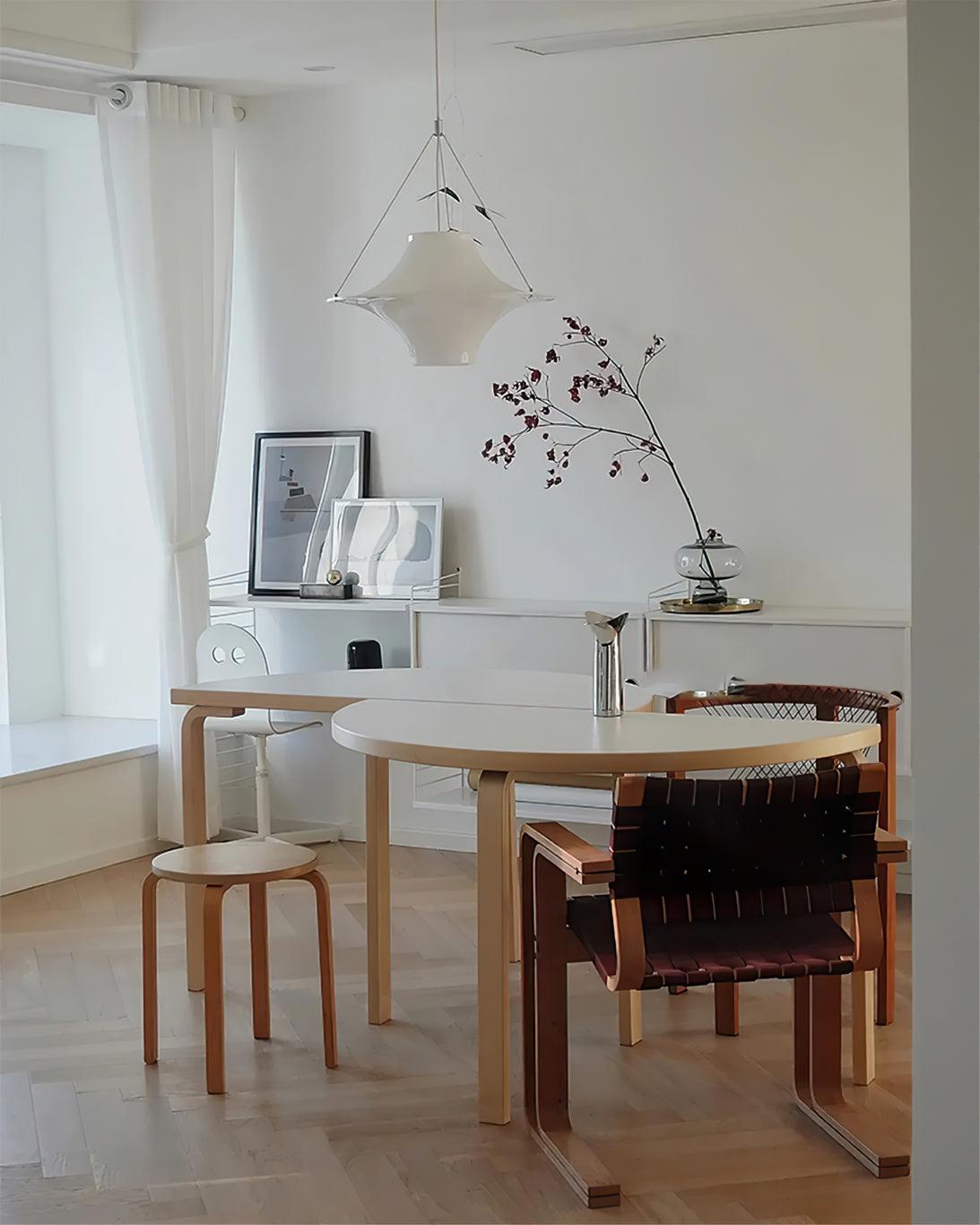 Dali hanglamp acryl UFO-vorm voor moderne woonkamer