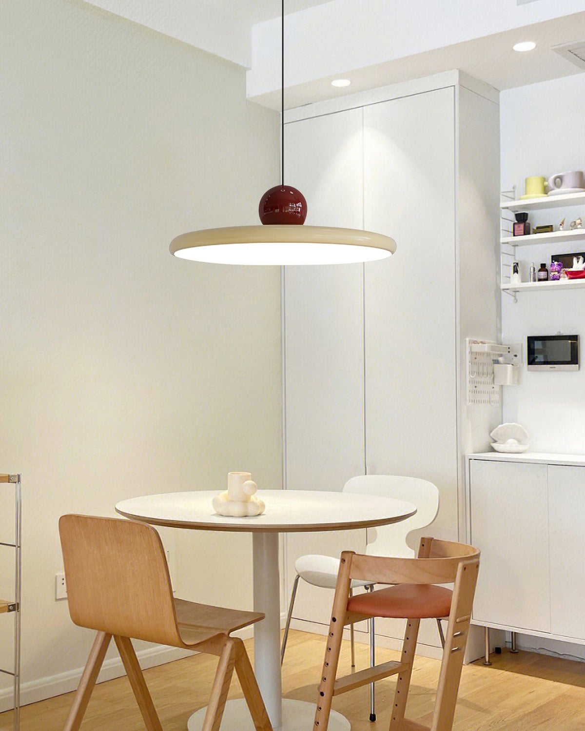 Terioaine hanglamp Swag groen en rood