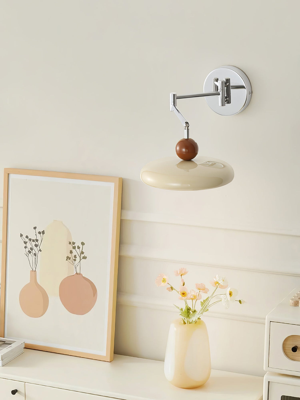 Selenina met stekker wandlamp
