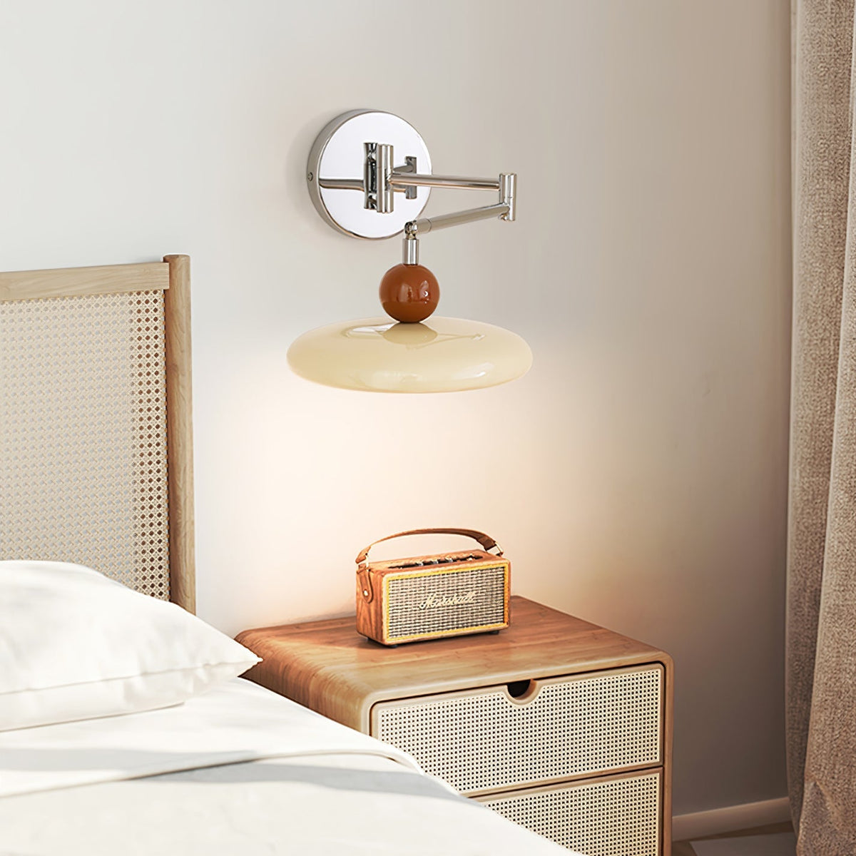 Rixor Vintage Acryl wandlamp