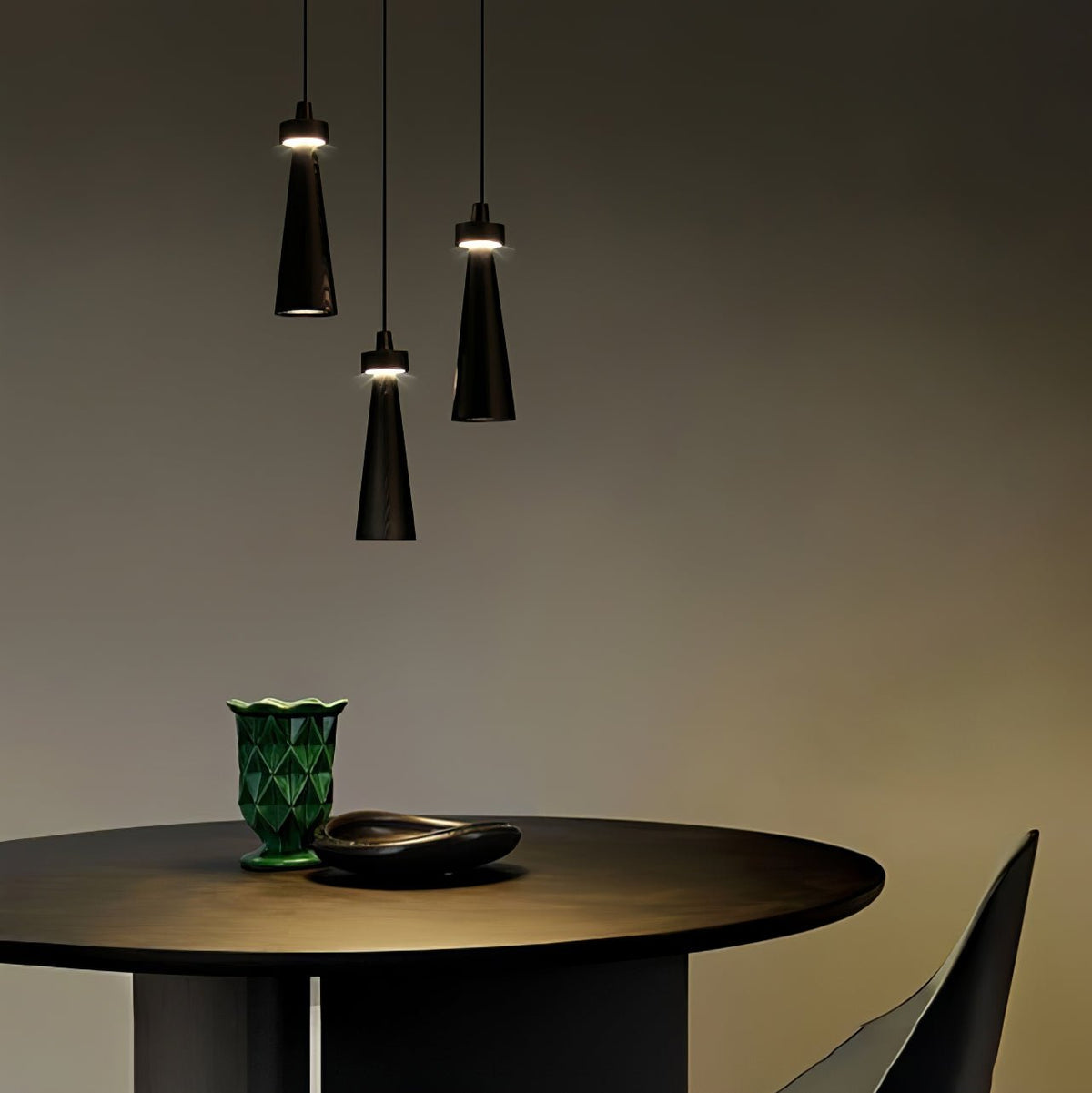 Tesno Minimalistische hanglamp van walnoothout