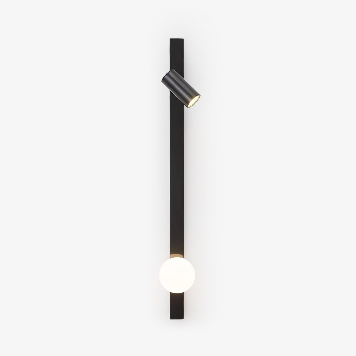 Aloz wandlamp van messing glas minimalistisch