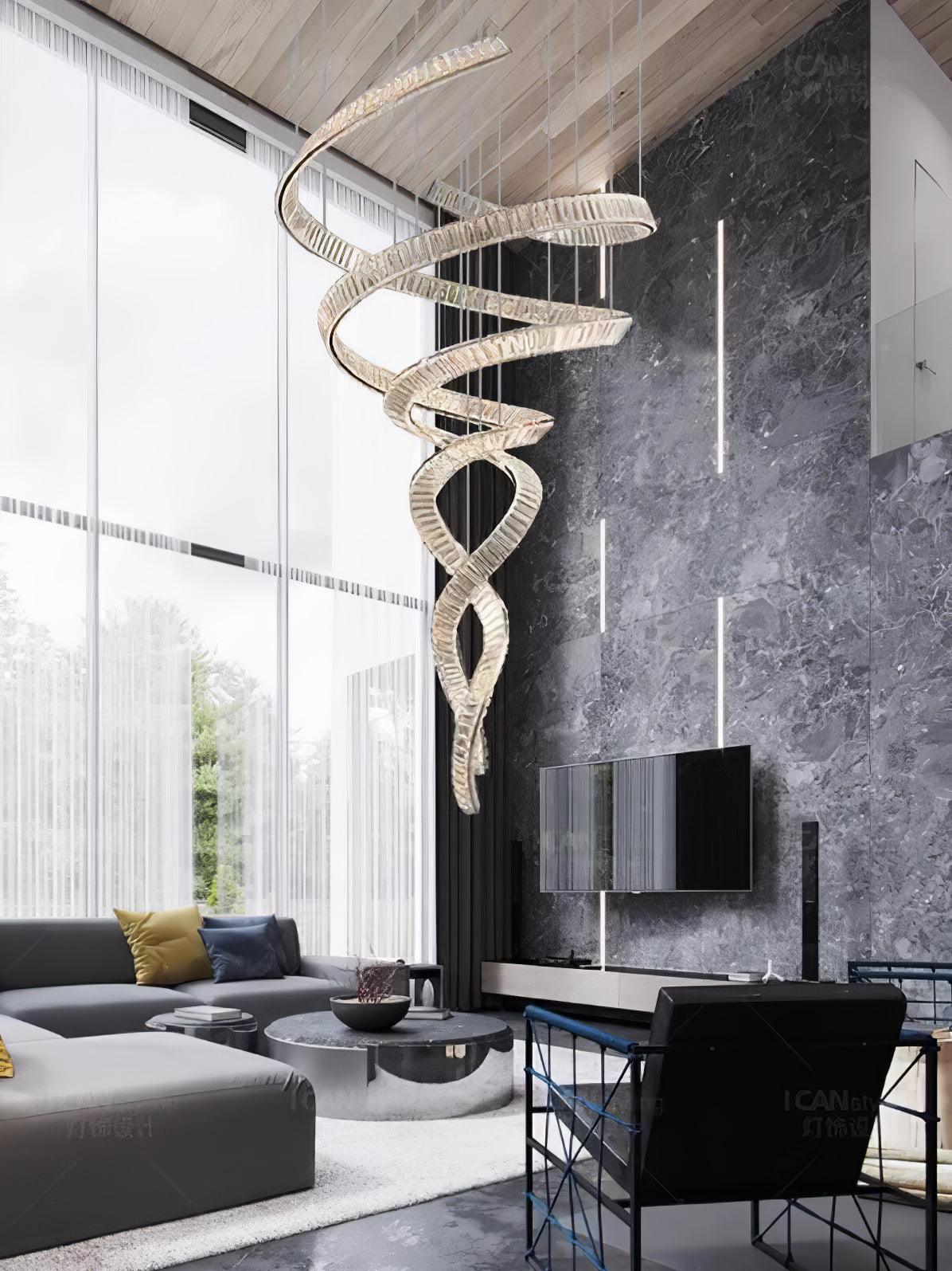 Cotalan Fluid goudkleurige afwerking hanglamp