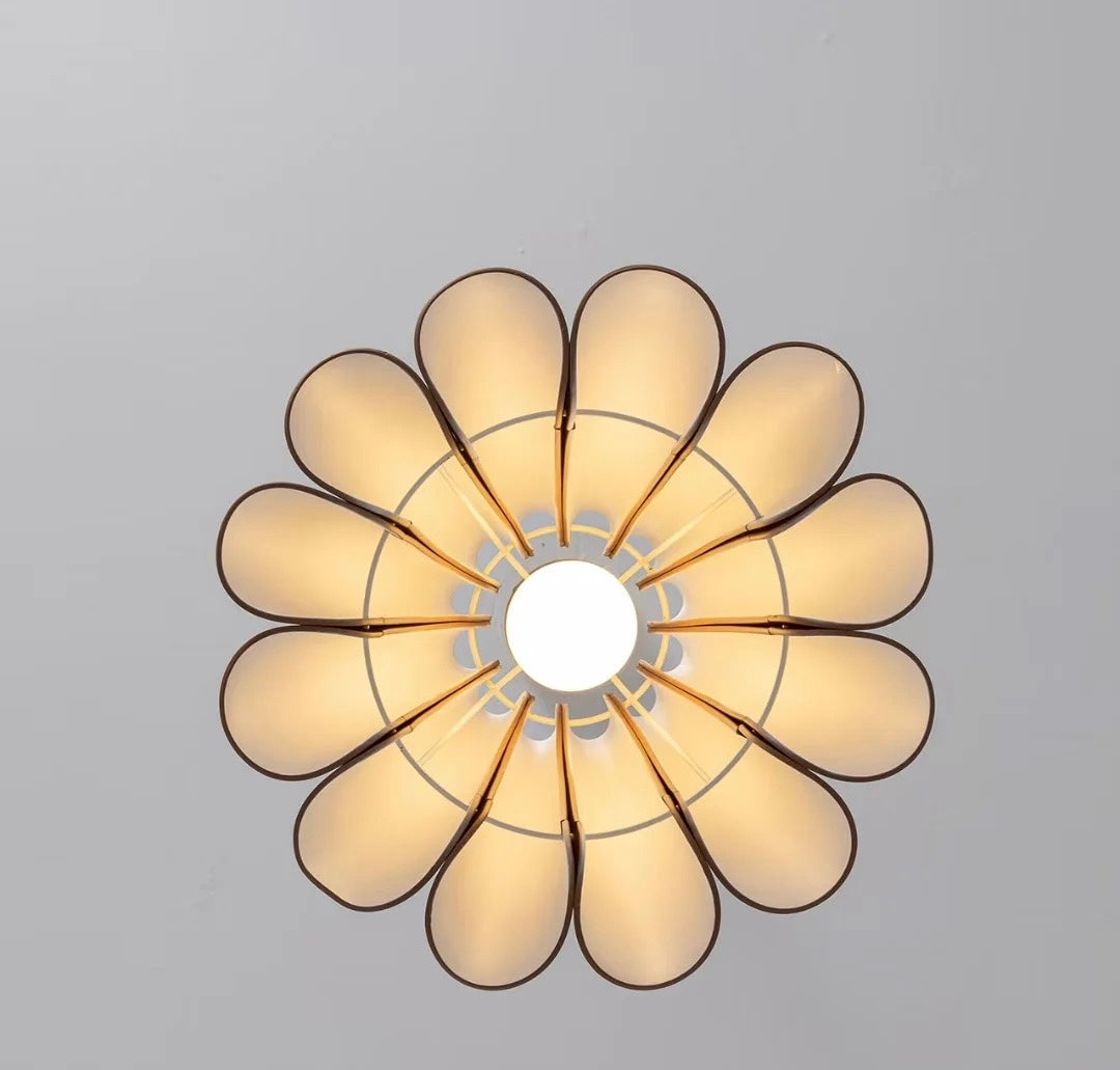 Teriisiella hanglamp bruin leer
