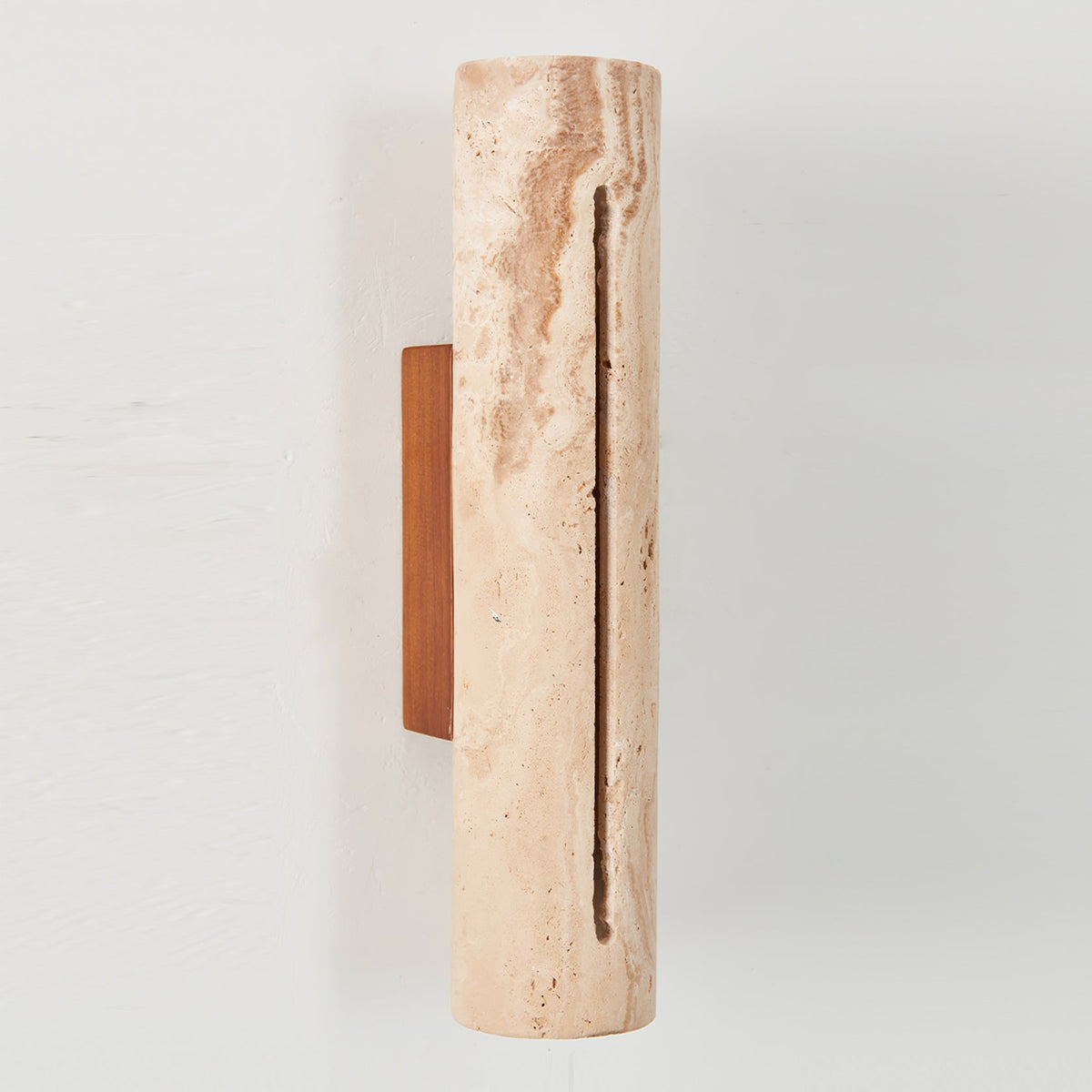 Nissa travertin wandlamp