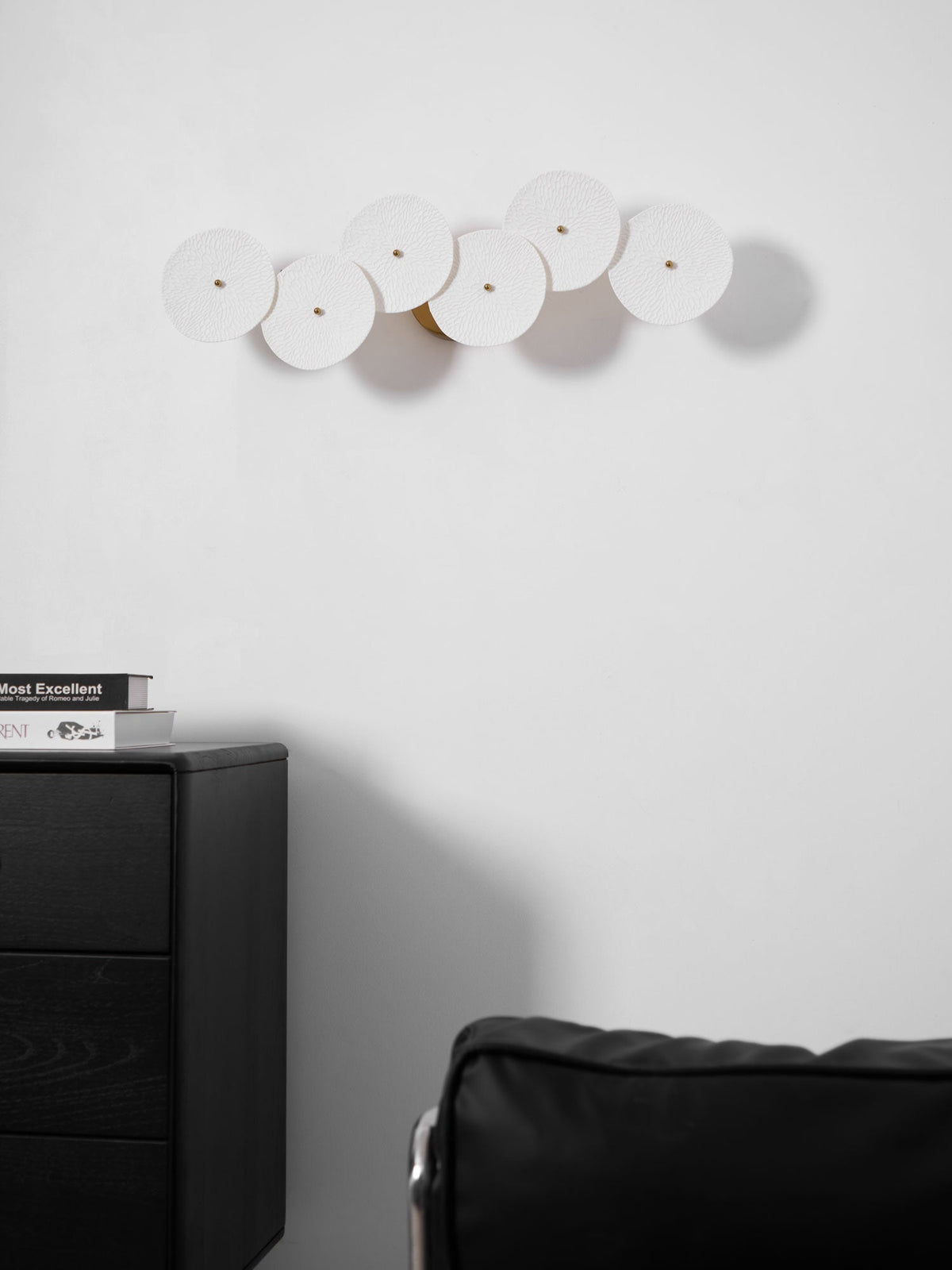 Jesse elegantie Noordse kunst bloemblaadje wandlamp