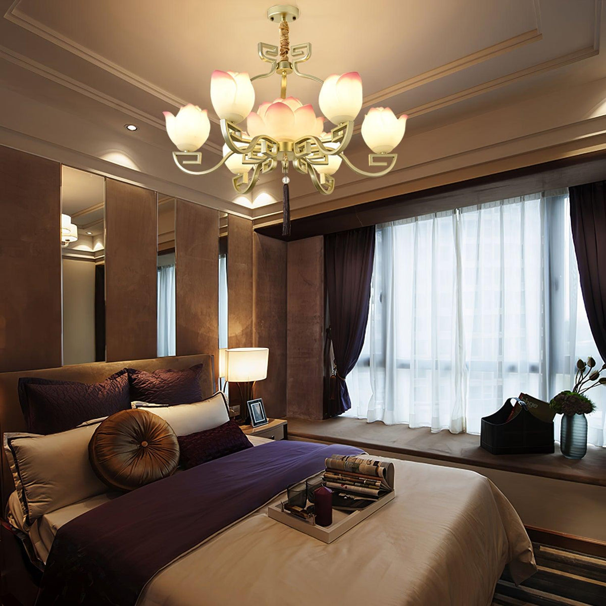 Baya Oriental hars kroonluchter