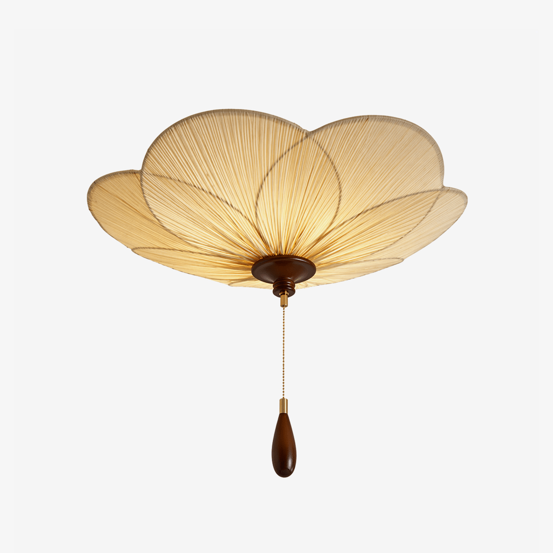 Isabeau Bloom geplooide plafondlamp