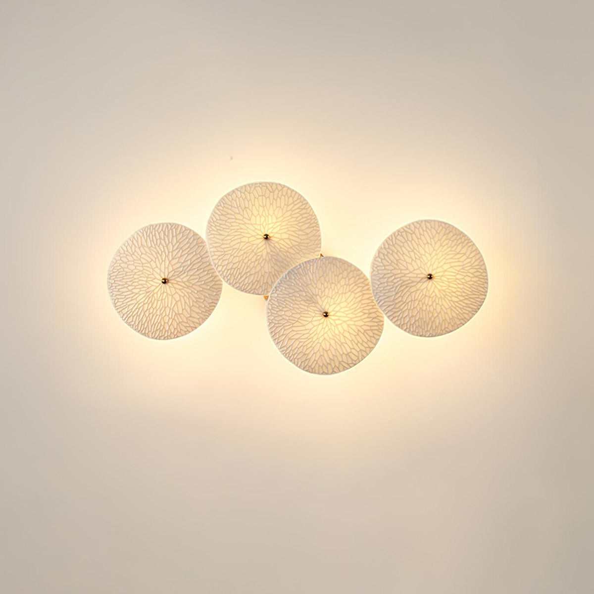 Jesse elegantie Noordse kunst bloemblaadje wandlamp