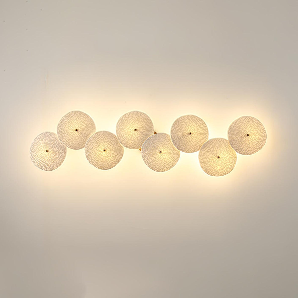 Jesse elegantie Noordse kunst bloemblaadje wandlamp
