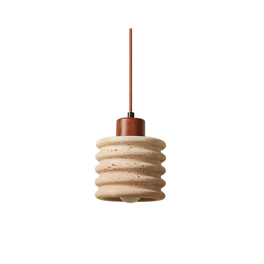 Burlat hanglamp travertin