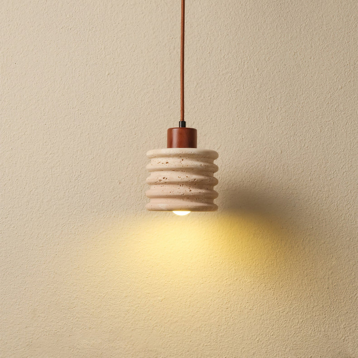 Burlat hanglamp travertin