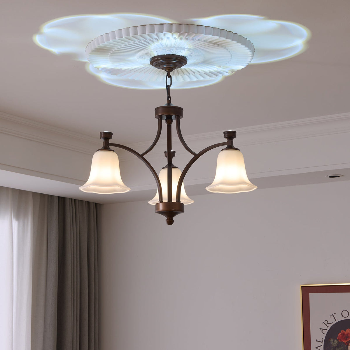 Viloros Traditionele Premium Kroonluchter met Glazen Bellen
