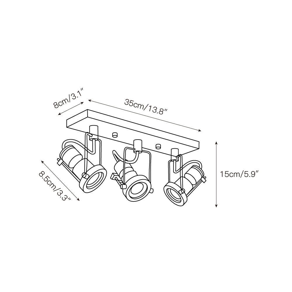 Caldor Spot Array plafondlamp