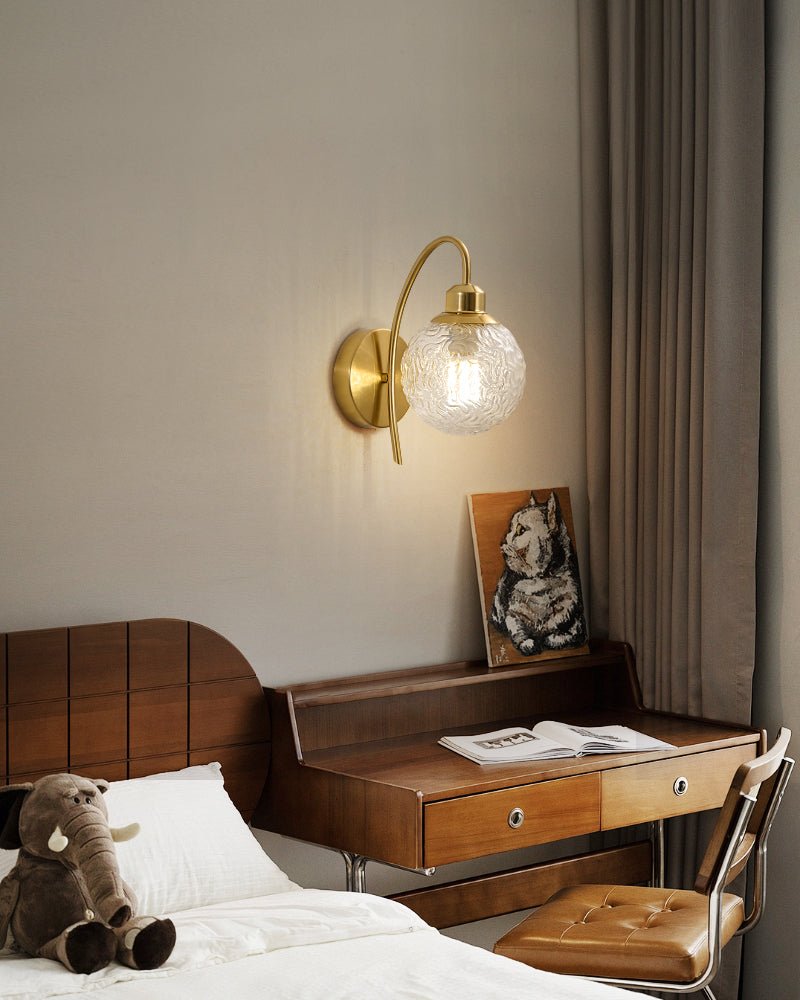 Brynd gebogen wandlamp