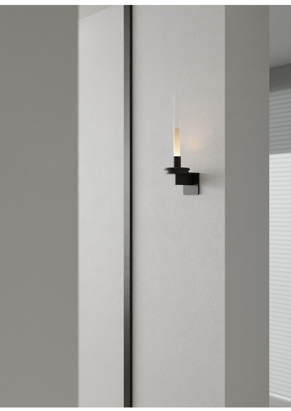 Ripz Stem oplaadbare wandlamp van glas