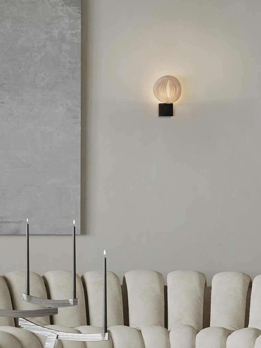 Eirion Rift albasten wandlamp