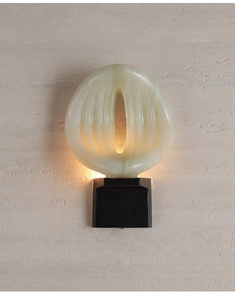 Eirion Rift albasten wandlamp