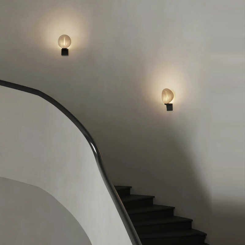 Eirion Rift albasten wandlamp