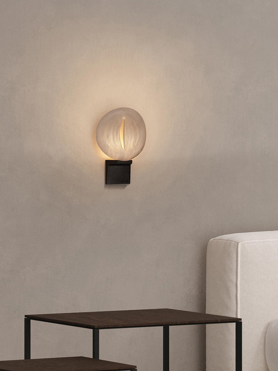 Eirion Rift albasten wandlamp
