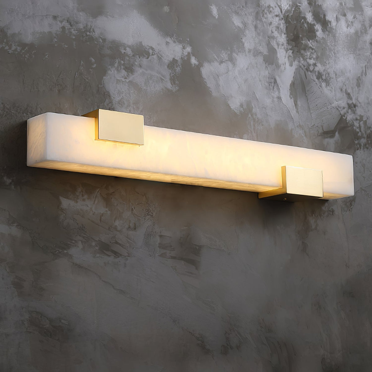 Eos Linear albasten wandlamp
