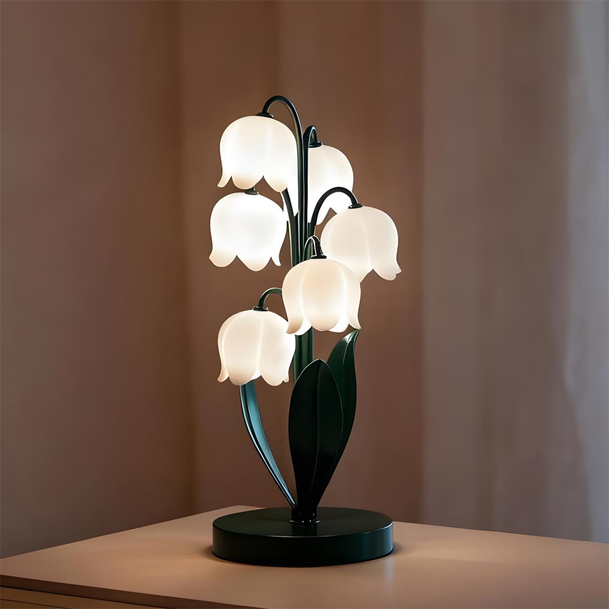 Florine tafellamp van metaal